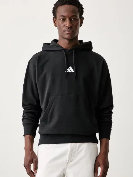 Adidas hanorac cu glugă pentru bărbați cu Feelcozy negru