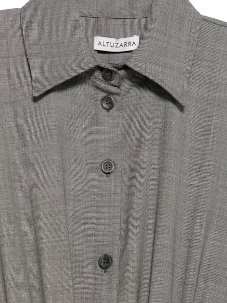 Rochie tip cămașă Altuzarra gri