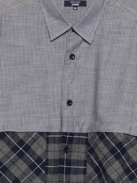 Pruhovaná košile Comme Des Garçons Homme šedá