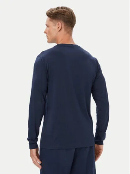 The North Face Majica dugih rukava Evolution Simple Dome Tamnoplava plava