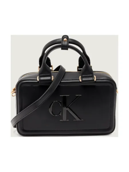 Calvin Klein Kézitáska BOLD ELONGATED MINI' fekete