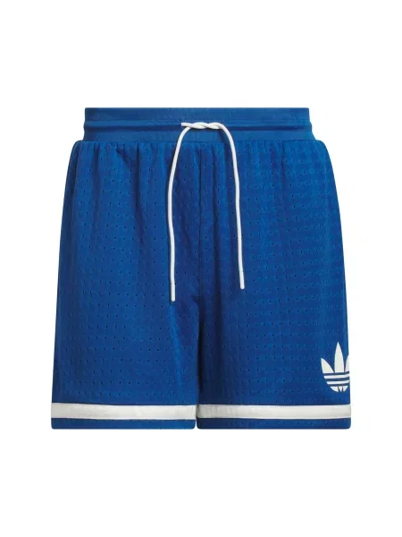 ADIDAS ORIGINALS Hlače Originals Basketball mornarsko plava / prljavo bijela