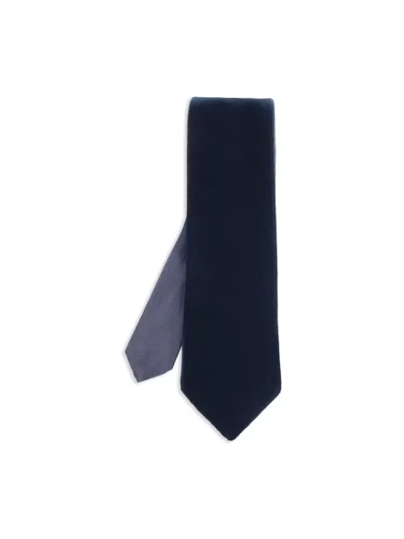 Krawat Giorgio Armani elegancki niebieski