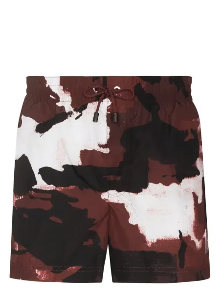 Pantaloni scurți Dolce & Gabbana cu imagine cu model camuflaj