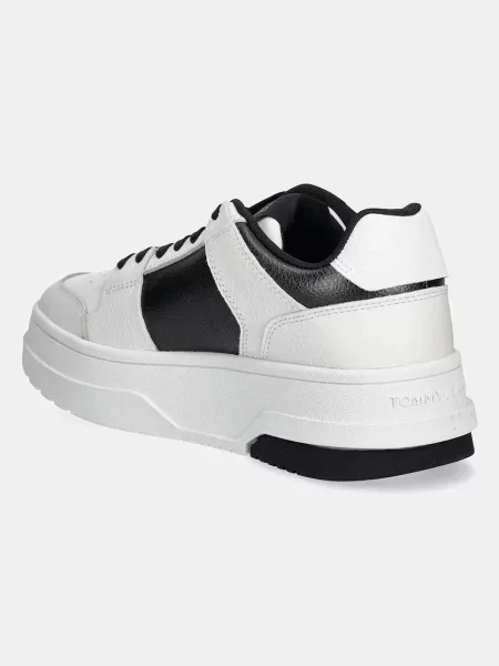 Sneakers boty Tommy Jeans THE BROOKLYN FLATFORM černá