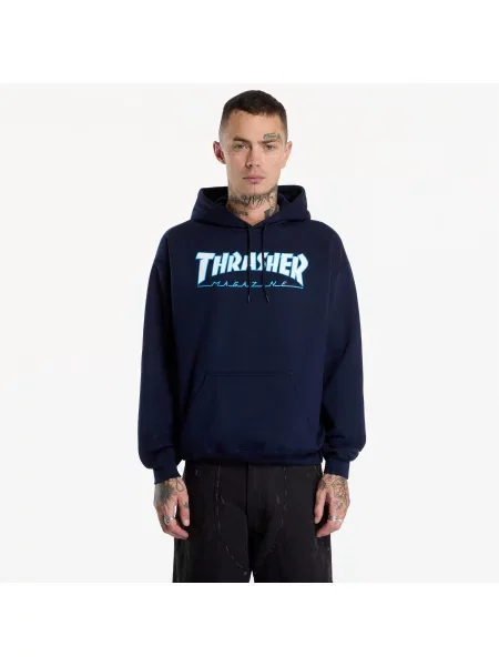 Hanorac cu glugă Thrasher marină
