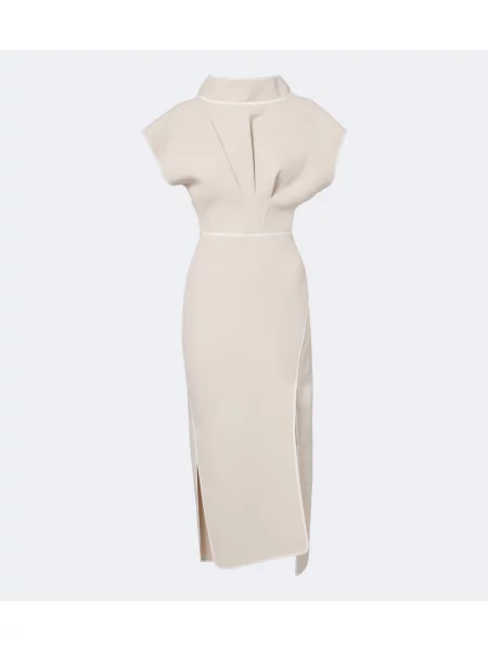 Rochie midi Maticevski bej