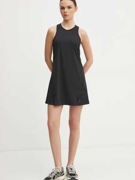 Спортивна сукня adidas Performance Club mini розкльошена чорний