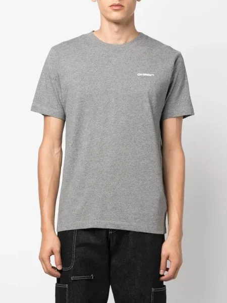 Μελανζέ μικρός μπλούζα Off-white με σχέδιο λευκό