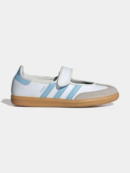 Adidas Originals Дитячі шкіряні балетки DISNEY SAMBA JANE