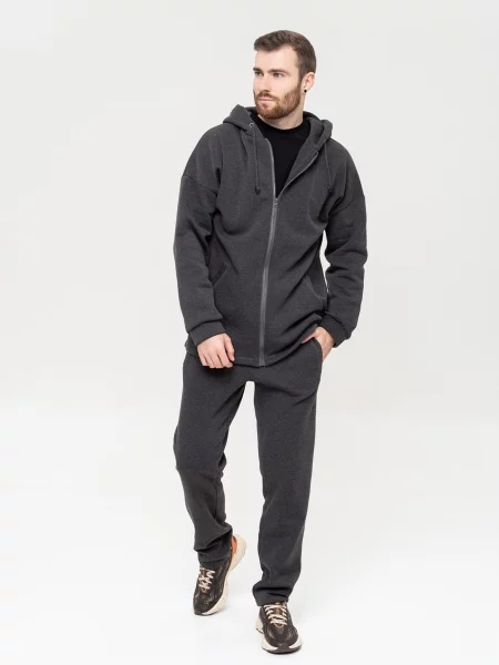 ISSA Plus Спортивний костюм фліс сірий