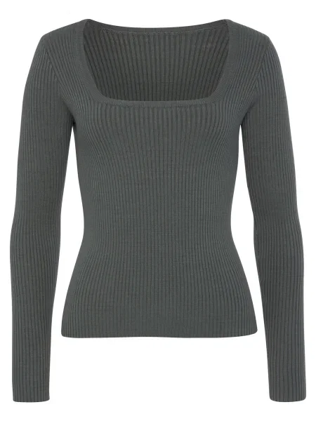 LASCANA Pulover oliva