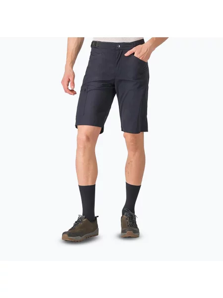 Cyklistické šortky Castelli Unlimited Adventure Baggy black černé