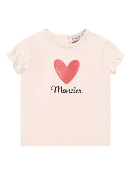 Tricou copii Moncler Enfant roz