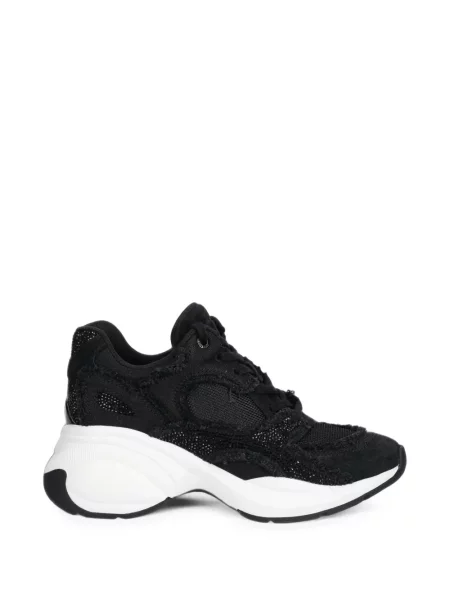 Top Michael Michael Kors din piele cu imagine maro