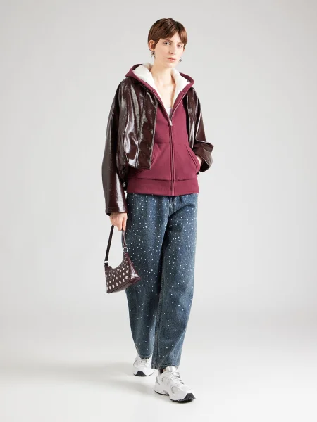 HOLLISTER Jopa na burgund bordo