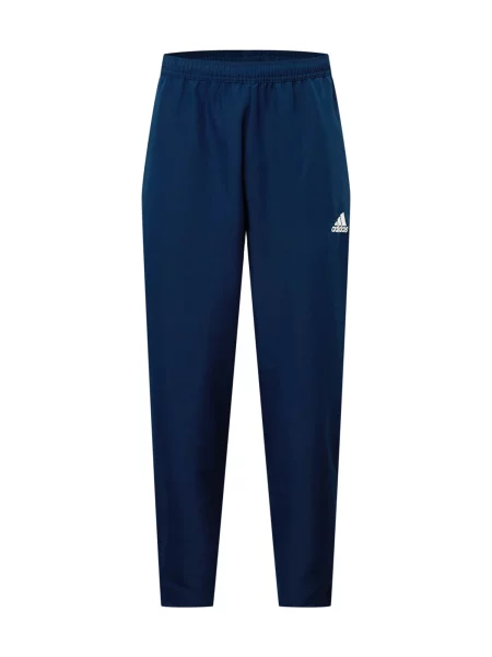 ADIDAS PERFORMANCE Športne hlače Entrada temno modra bela