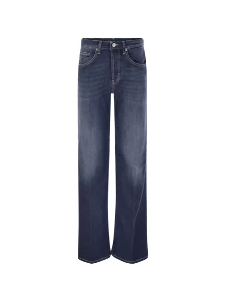 Blugi cu picior larg Dondup albastru