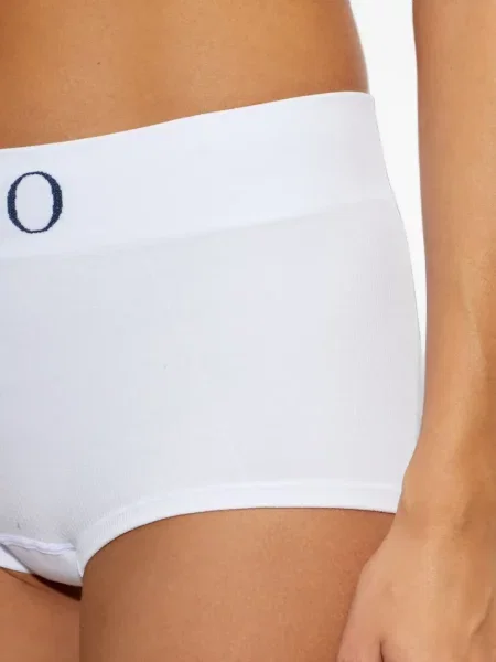 Дълго боди Polo Ralph Lauren с автограф бяло