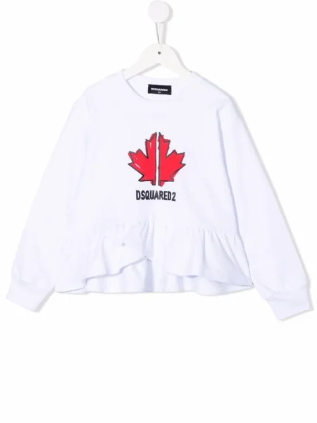 Bluza dziecięca Dsquared2 biała