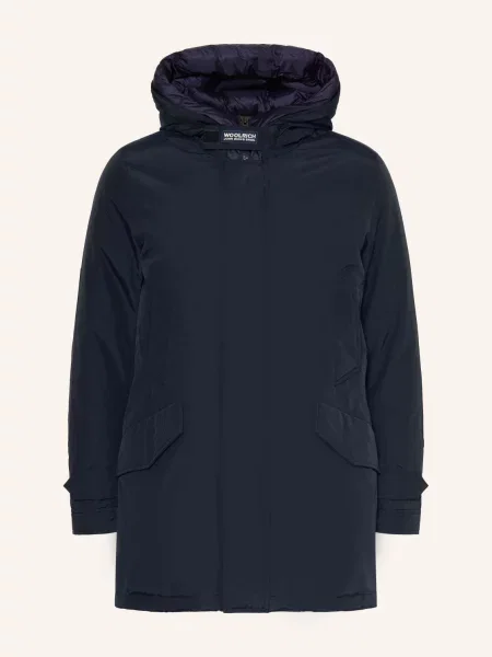 Woolrich Péřová Parka Polar tmavě modrá