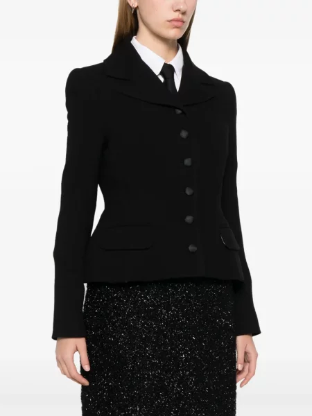 Sacou Dolce & Gabbana din crep negru