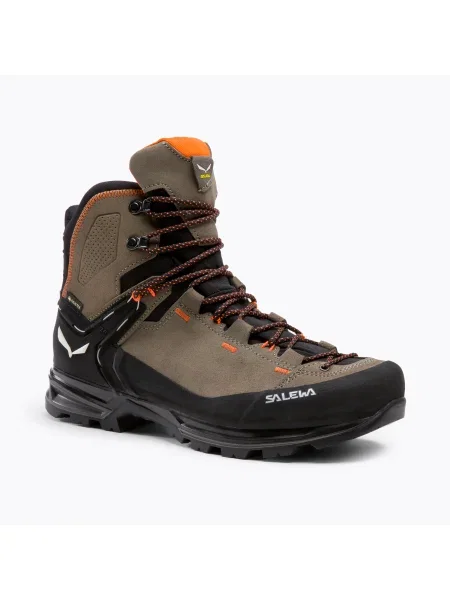 Cizme de trekking pentru bărbați Salewa MTN Trainer 2 Mid GTX maro
