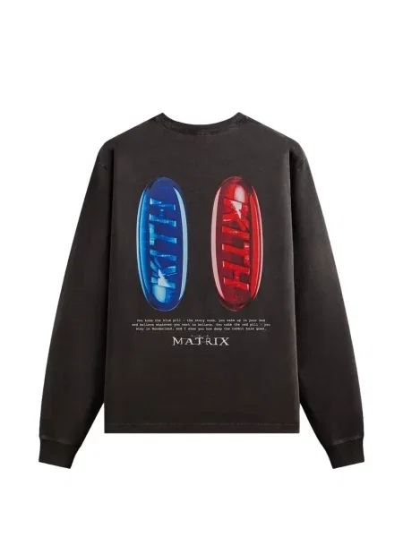 Tricou Kith cu imagine gri