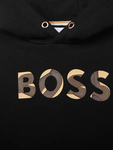 Детское худи Boss черное