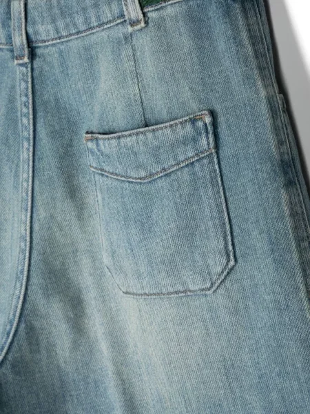 Szorty jeansowe dziecięce Gucci niebieskie