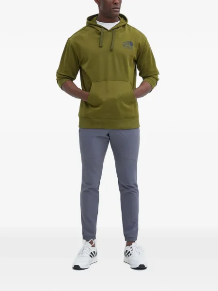Hanorac cu glugă The North Face cu imagine verde