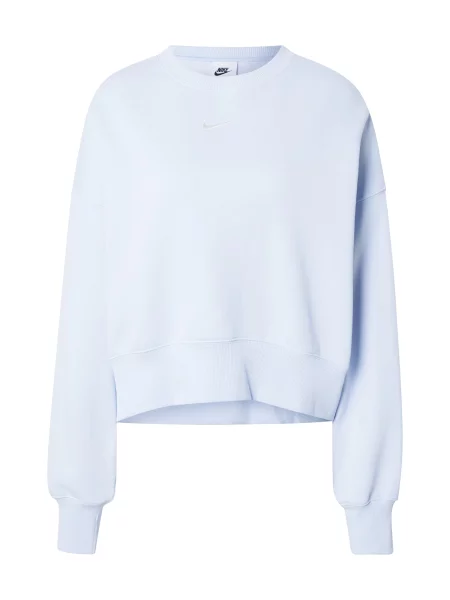 Nike Sportswear Majica Phoenix Fleece pastelno modra