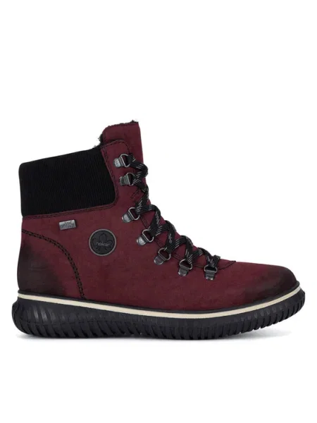 Bokacsizma Rieker Bordó