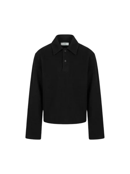Sweter Rier polarowy czarny
