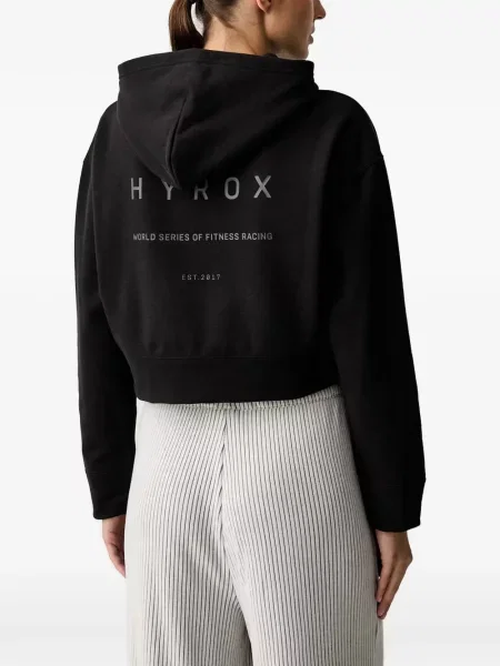 Hanorac cu glugă Puma cu imagine negru
