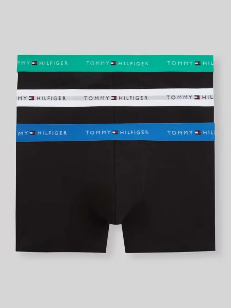 Obcisłe bokserki o kroju regular fit z mieszanki bawełny w zestawie 3 szt. Tommy Hilfiger