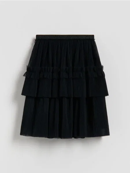 Юбка Reserved из тюля черная