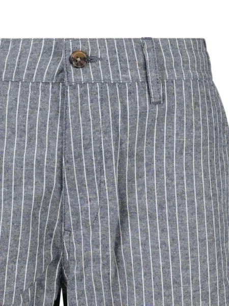 Pantaloni scurți Mc2 Saint Barth cu dungi albastru