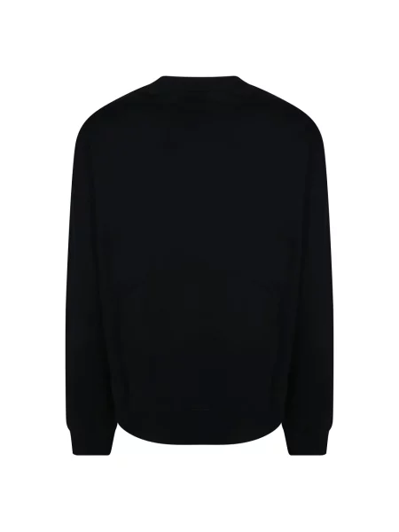 Bluza Mc2 Saint Barth z długim rękawem czarna
