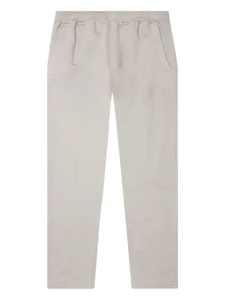 Pantaloni Stone Island cu broderie gri