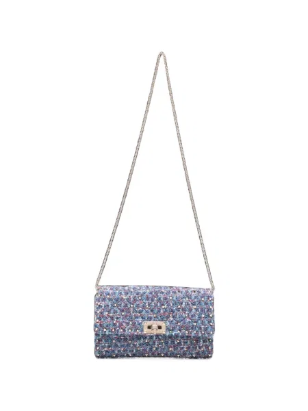 Body Valentino Garavani din tweed albastru