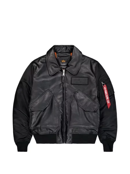 Geacă bomber Alpha Industries negru