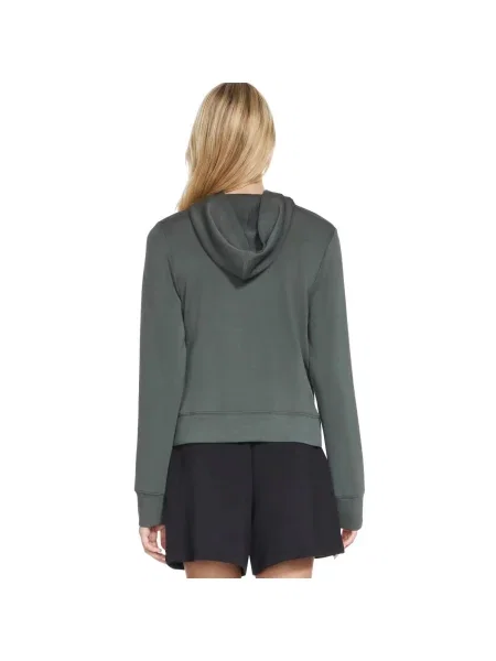Bluza dresowa sportowa Cozy Luxe Hoodie zielona