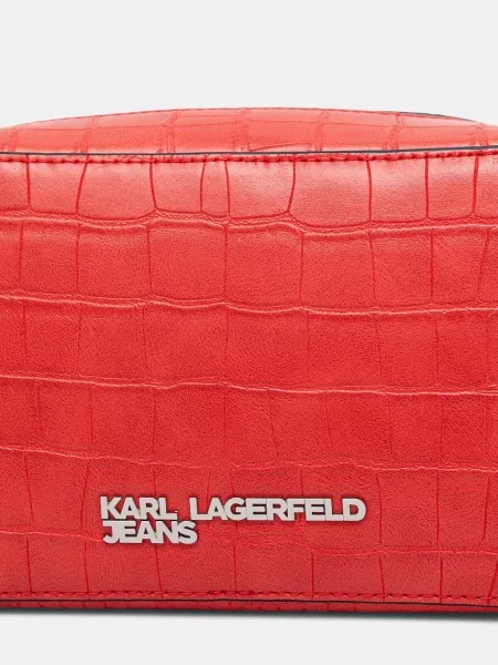Кожаная сумка через плечо Karl Lagerfeld Jeans