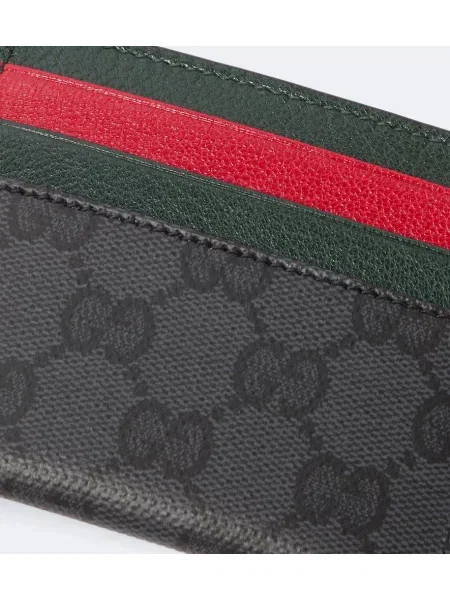 Portofel Gucci din canvas gri