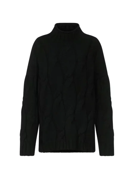 Gulerat pulover Loulou De Saison negru