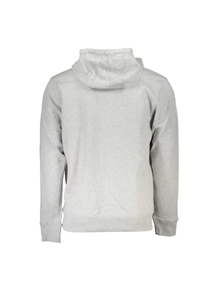 Bluza z kapturem Tommy Hilfiger z kapturem z długim rękawem szara