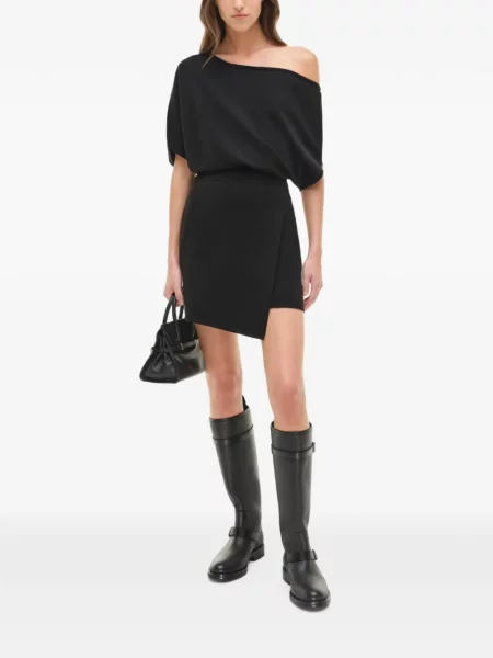 Rochie mini Simkhai tricotate negru