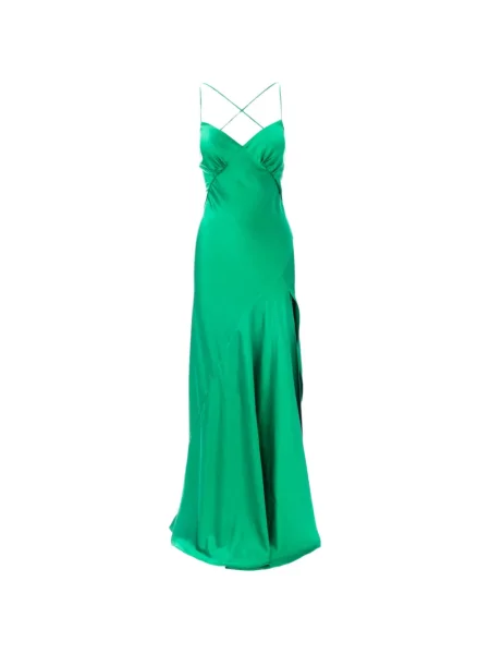 Rochie Roserry de costum cu bretele verde