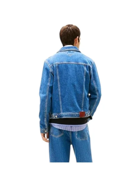 Bunda Tommy Hilfiger modrá